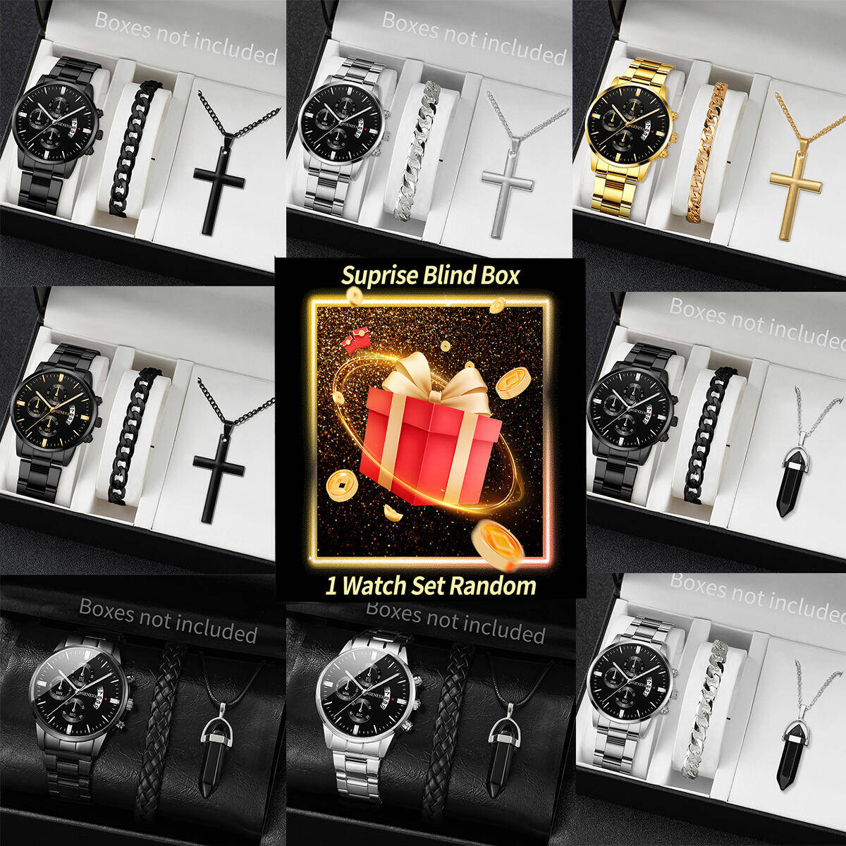 Surprise Mystery Watch Blind B – Jewelry Organizer Watches recenzja i cena